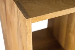 Miliboo Bibliothèque Et Étagère|Bibliothèque Et Étagère-Étagère murale industrielle en bois manguier massif L28 cm YPSTER