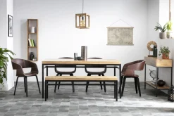 Miliboo Bibliothèque Et Étagère|Bibliothèque Et Étagère-Étagère murale industrielle en bois manguier massif L28 cm YPSTER