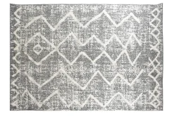 Miliboo Tapis-Tapis berbere avec motifs en relief gris et beige 160 x 230 cm PALEO