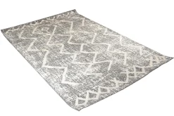 Miliboo Tapis-Tapis berbere avec motifs en relief gris et beige 160 x 230 cm PALEO