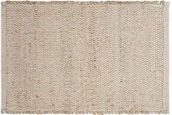 Miliboo Tapis-Tapis rectangulaire beige en jute et coton tissés L140 x L200 EFFIA