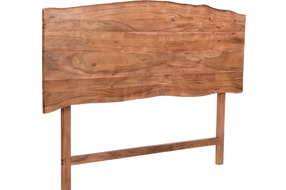 Miliboo Tête De Lit-Tête de lit à poser en bois massif L160 cm BOHEMIAN