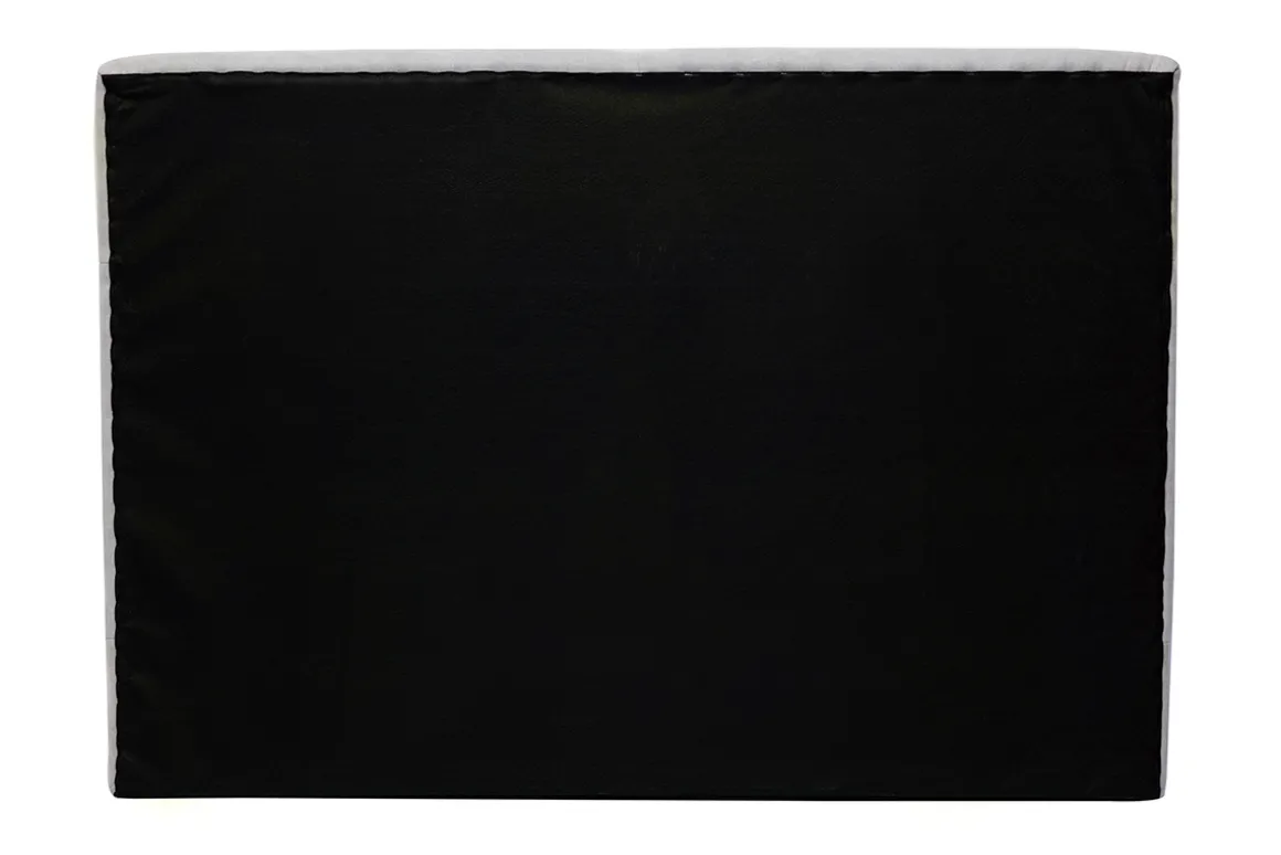 Miliboo Tête De Lit-Tête de lit à poser en tissu effet velours gris L164 cm CHELSEA