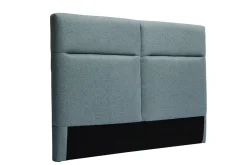 Miliboo Tête De Lit-Tête de lit à poser en tissu vert de gris L164 cm CHELSEA