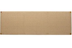 Miliboo Tête De Lit-Tête de lit à suspendre en bois teck massif et corde de papier tressée L165 cm FLAKA