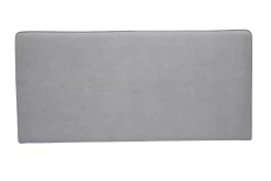 Miliboo Tête De Lit-Tête de lit à suspendre en tissu effet velours gris L160 cm LILY