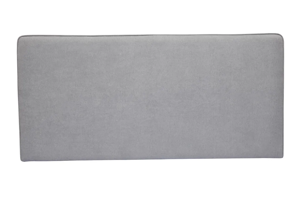 Miliboo Tête De Lit-Tête de lit à suspendre en tissu effet velours gris L160 cm LILY