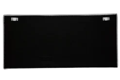 Miliboo Tête De Lit-Tête de lit à suspendre en tissu effet velours gris L160 cm LILY