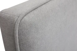 Miliboo Tête De Lit-Tête de lit à suspendre en tissu effet velours gris L160 cm LILY