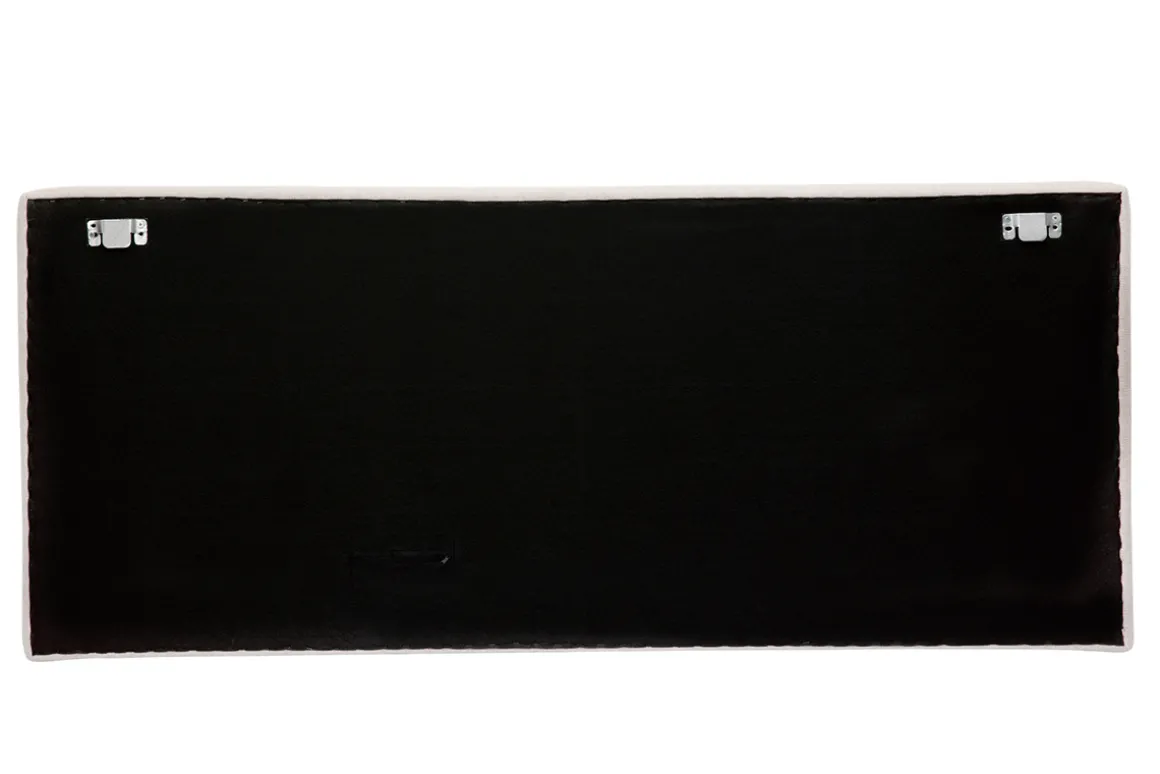 Miliboo Tête De Lit-Tête de lit à suspendre en tissu beige L180 cm LILY