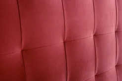 Miliboo Tête De Lit-Tête de lit capitonnée en tissu velours terracotta L160 cm HALCIONA