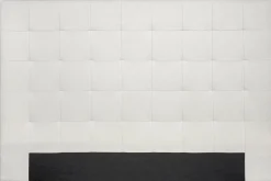 Miliboo Tête De Lit-Tête de lit capitonnée en tissu beige clair naturel L180 cm HALCIONA