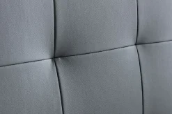 Miliboo Tête De Lit-Tête de lit capitonnée gris foncé L160 cm HALCIONA