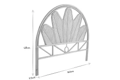 Miliboo Tête De Lit-Tête de lit déco en rotin L160 cm NALAH