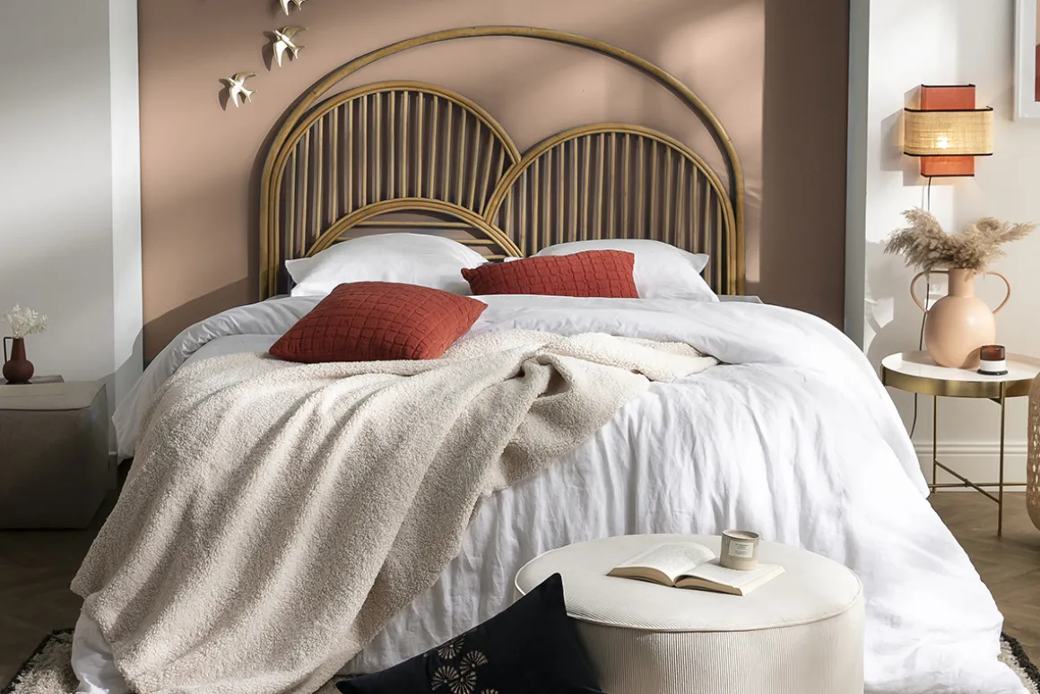 Miliboo Tête De Lit-Tête de lit déco en rotin naturel L160 cm PAHOLA