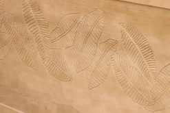 Miliboo Tête De Lit-Tête de lit en bois manguier massif gravé L165 cm VIBES