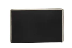 Miliboo Tête De Lit-Tête de lit en tissu effet velours beige naturel L175 cm MARCIA