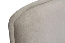 Miliboo Tête De Lit-Tête de lit en tissu effet velours beige naturel L175 cm MARCIA