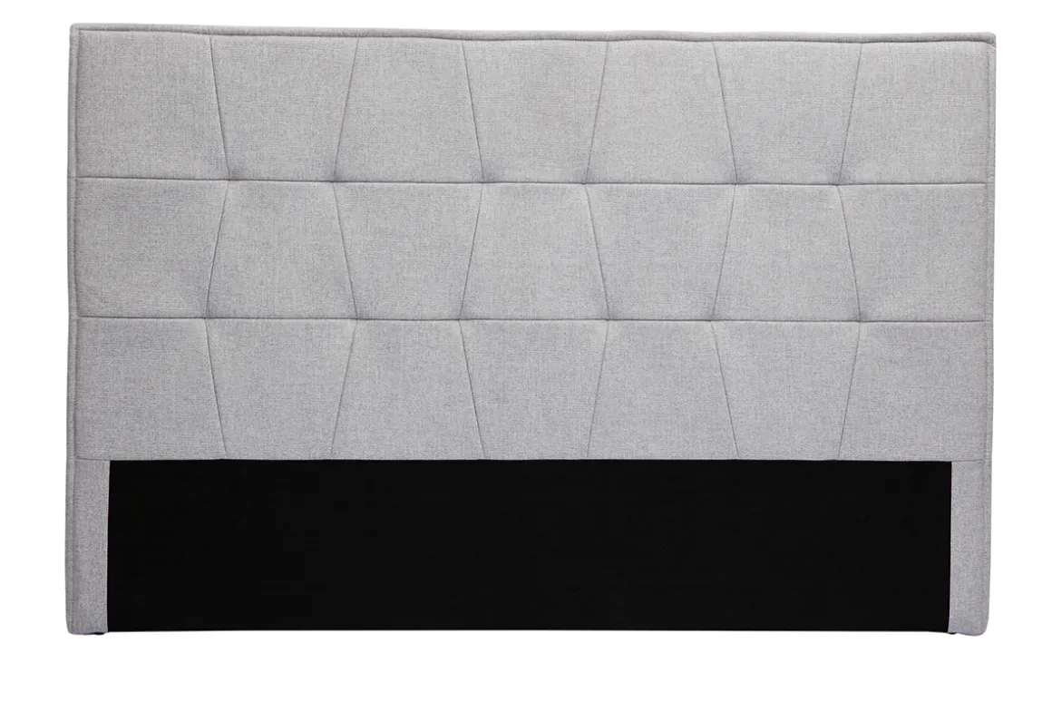 Miliboo Tête De Lit-Tête de lit en tissu gris L170 cm SUKA