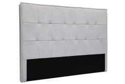 Miliboo Tête De Lit-Tête de lit en tissu gris L170 cm SUKA