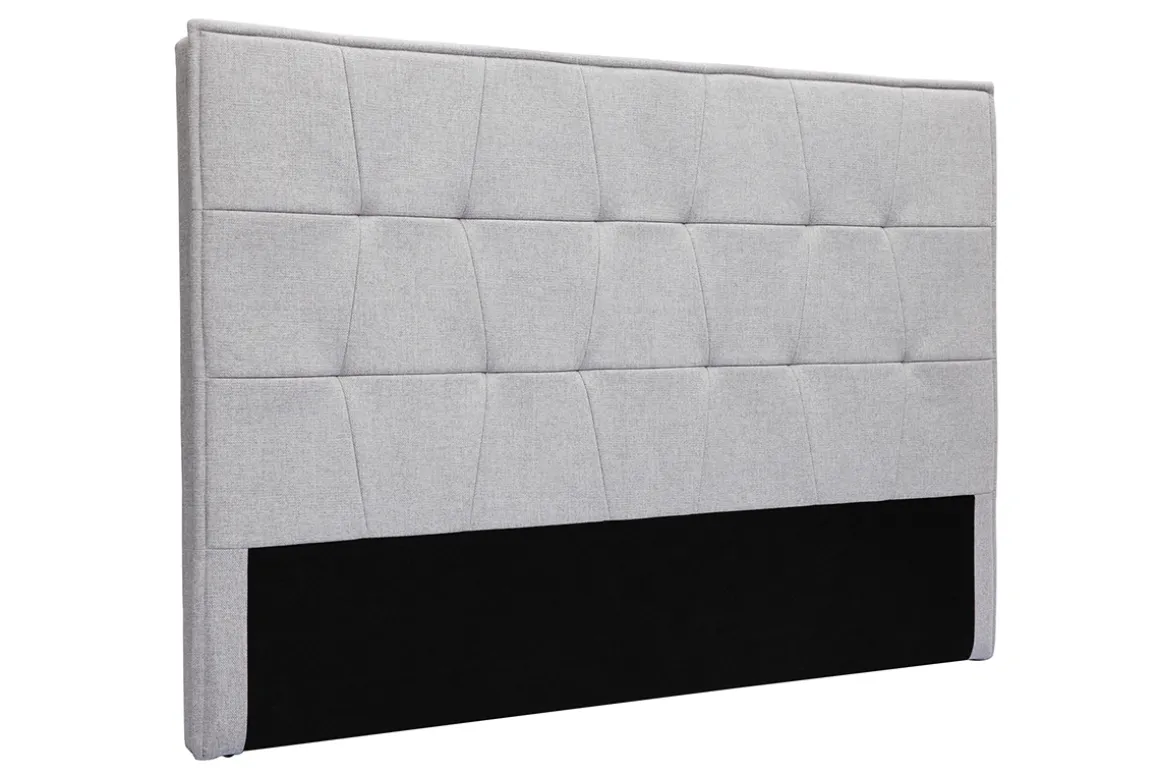 Miliboo Tête De Lit-Tête de lit en tissu gris L170 cm SUKA