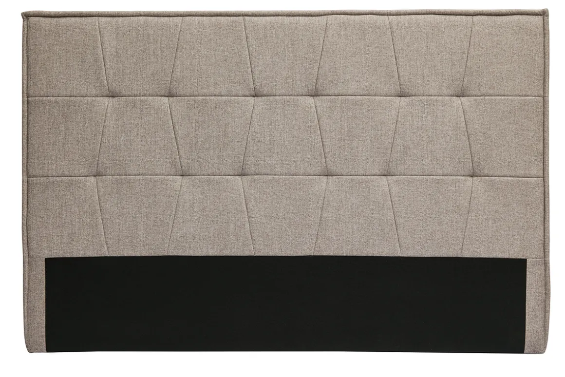Miliboo Tête De Lit-Tête de lit en tissu taupe L170 cm SUKA