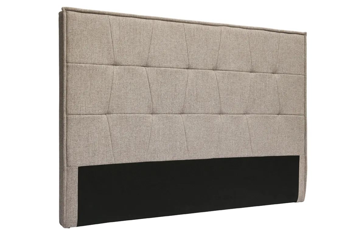 Miliboo Tête De Lit-Tête de lit en tissu taupe L170 cm SUKA