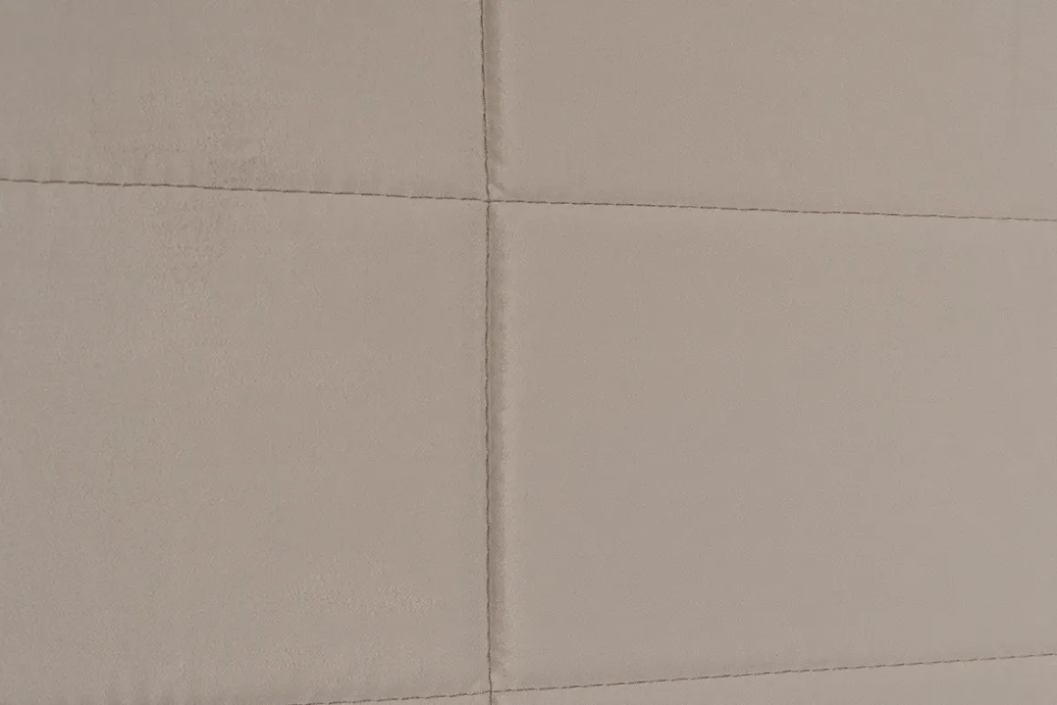 Miliboo Tête De Lit-Tête de lit moderne en tissu velours taupe L160 cm ANATOLE