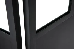 Miliboo Paravent-Verrière atelier paravent industriel en métal noir et verre 3 vantaux L120 cm RACK